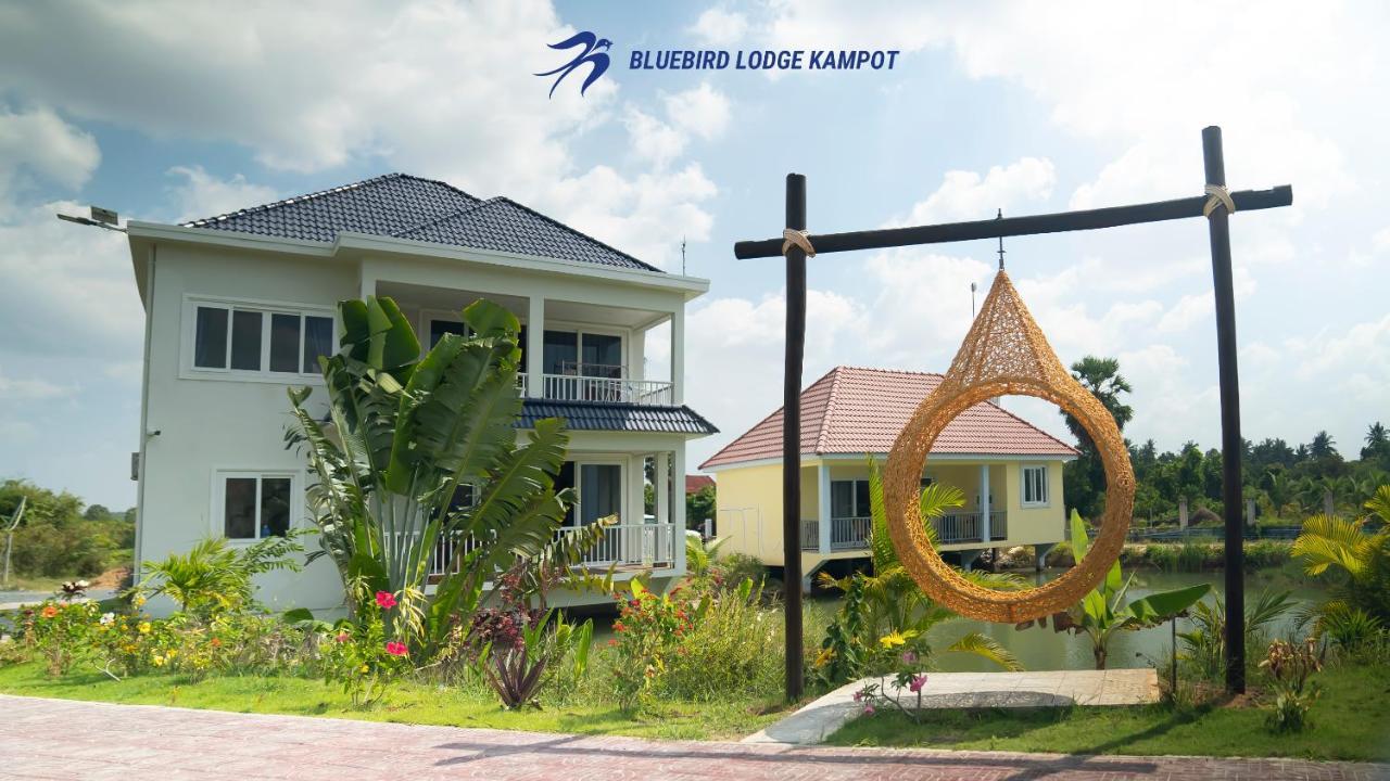 Bluebird Lodge Kampot Bagian luar foto